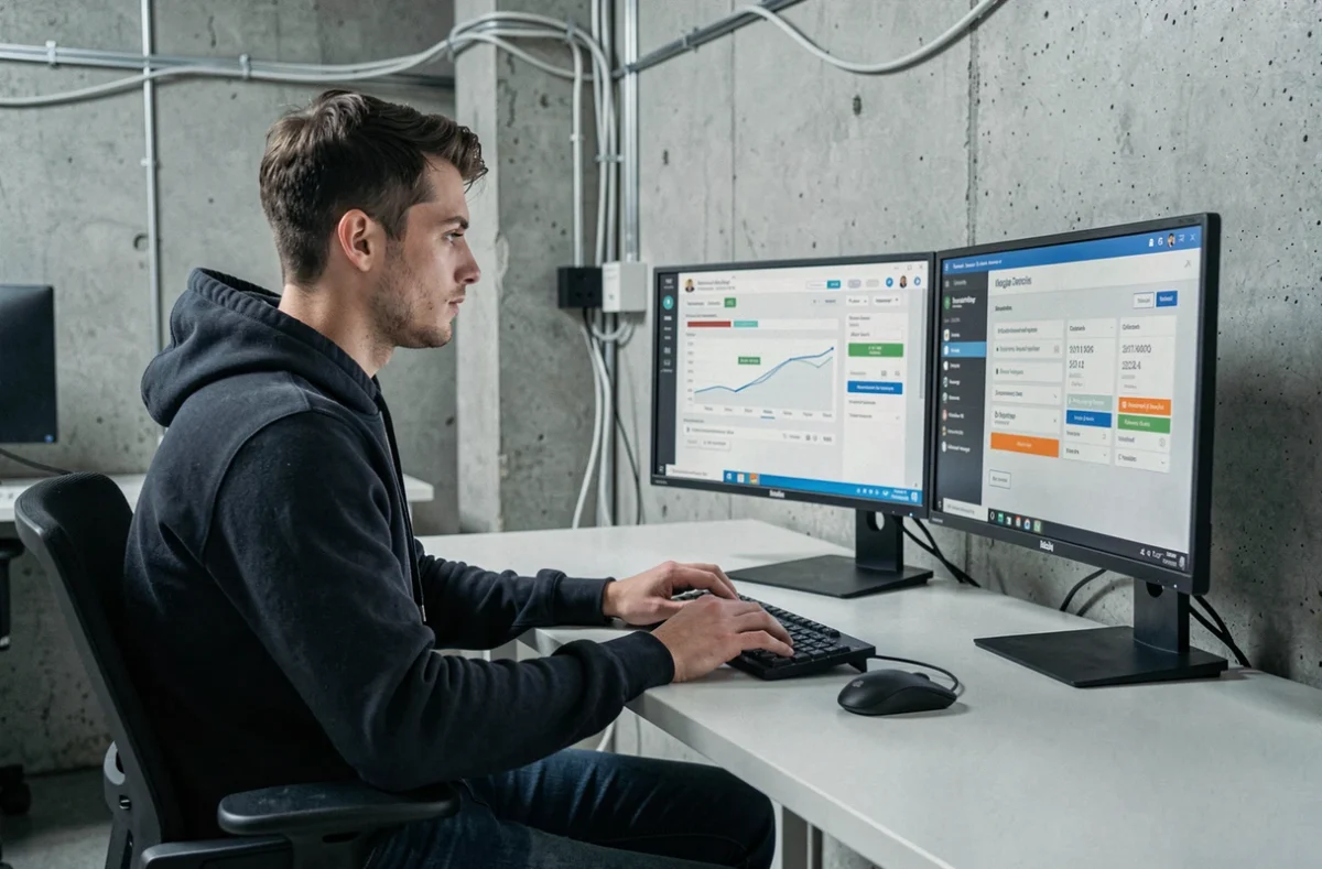 Courtier digital Courtineo Nantes travaillant sur un outil de comparaison de prêt immobilier en ligne