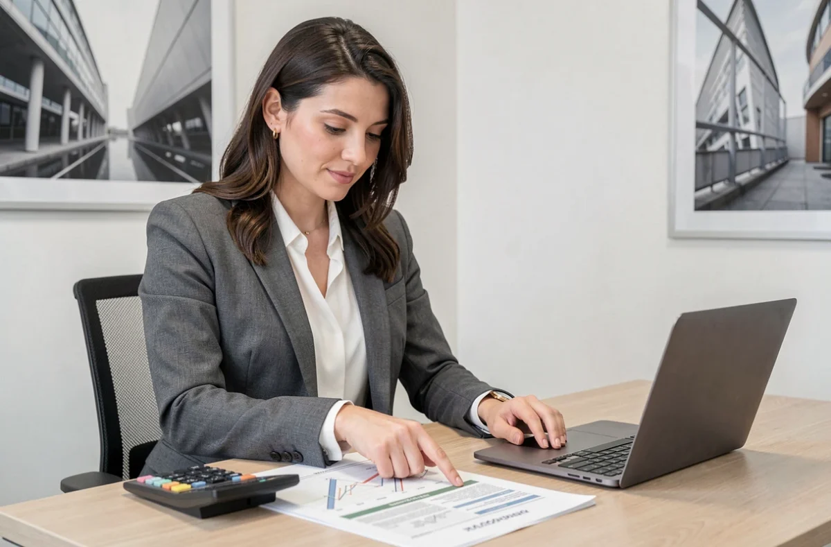 Spécialiste KG Crédit Nantes présentant un plan de financement immobilier personnalisé